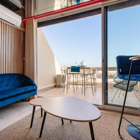 Apartmán Cap Paradize - Vue - Heliopolis - Parking - Climatisation - Village Naturiste *