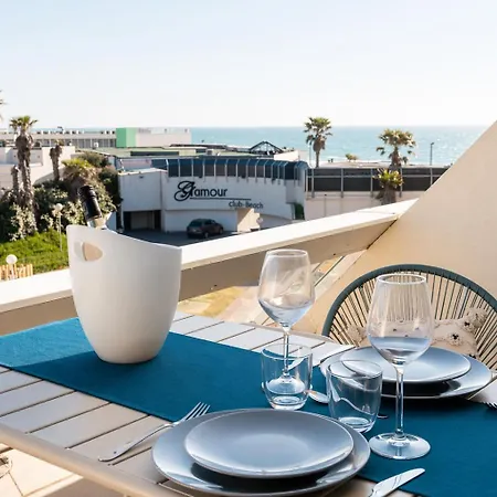 Lejlighed Cap Paradize - Vue - Heliopolis - Parking - Climatisation - Village Naturiste *